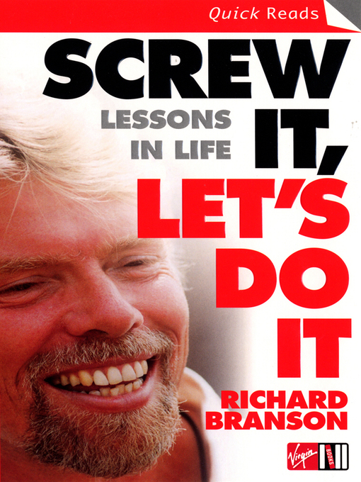Title details for Screw It, Let's Do It by Sir Richard Branson - Available